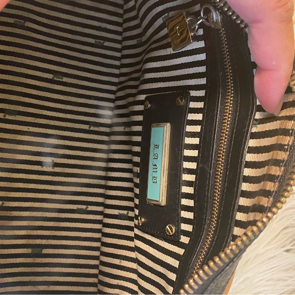 L.A.M.B. Gwen Stefani Bullseye Satchel Y2K Vintage - Picture 11 of 11